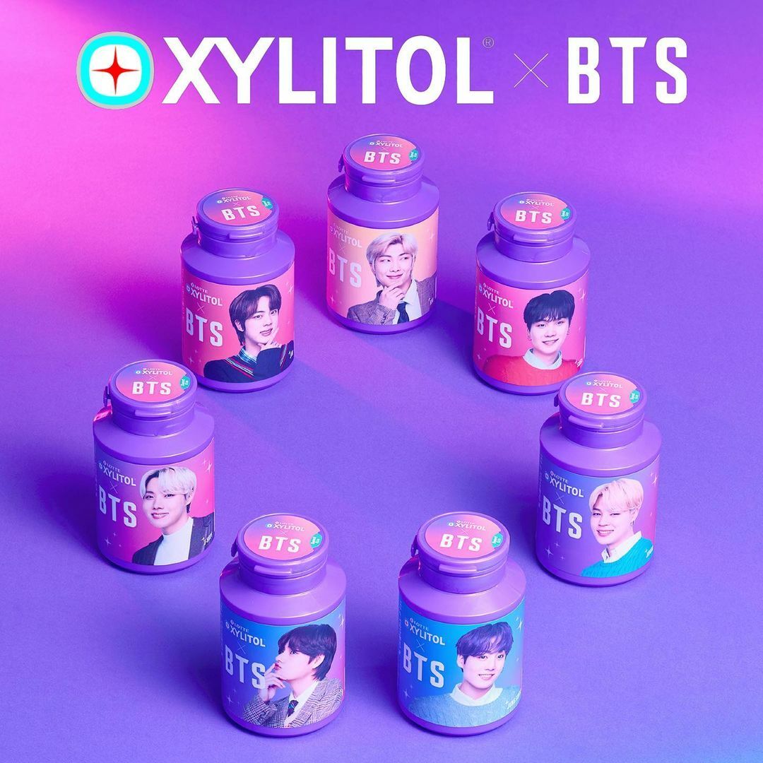 [롯데제과] 자일리톨 X BTS 퍼플믹스 패키지