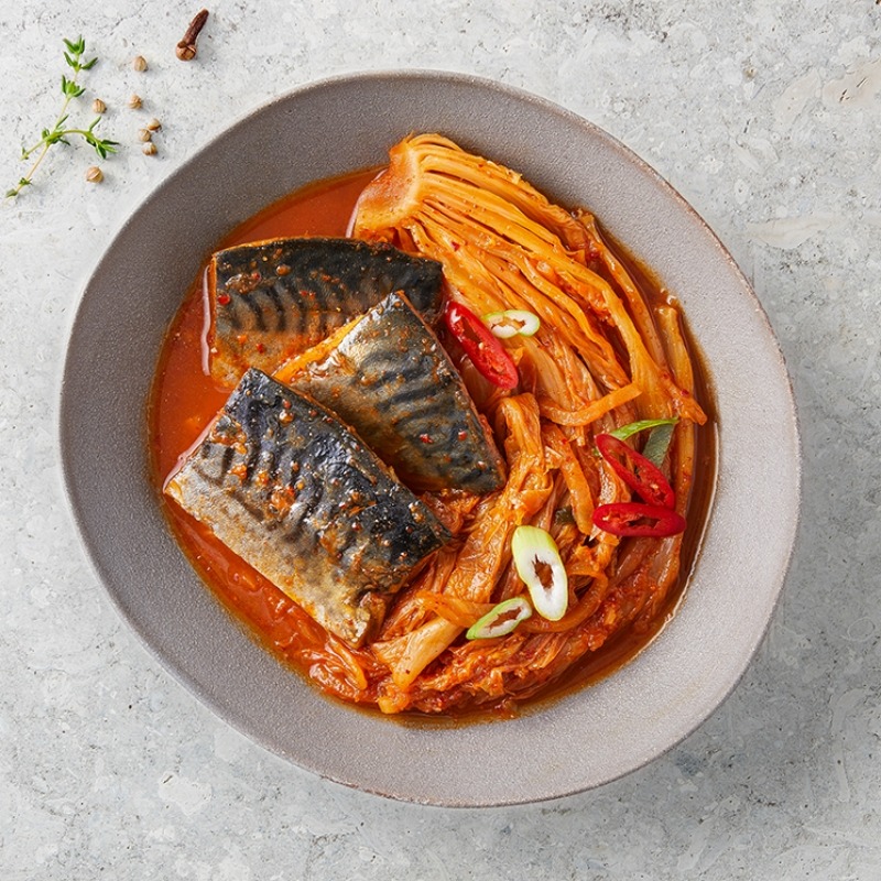 New! 뼈까지 먹는 고등어 김치조림 350g