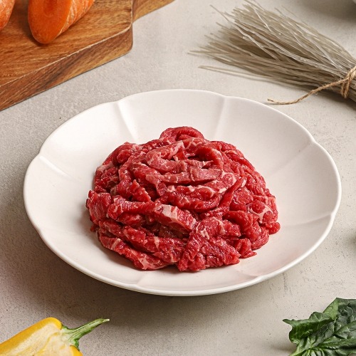 [설성목장] 무항생제 한우 정육 잡채용 / 250g