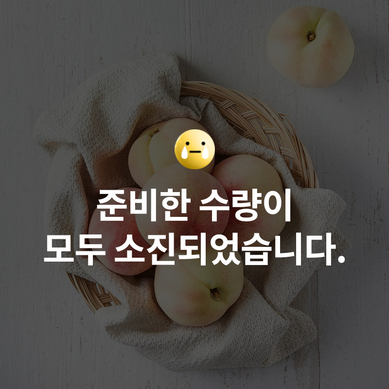 [사전예약] 햇사레 황도 복숭아 10입내/3kg