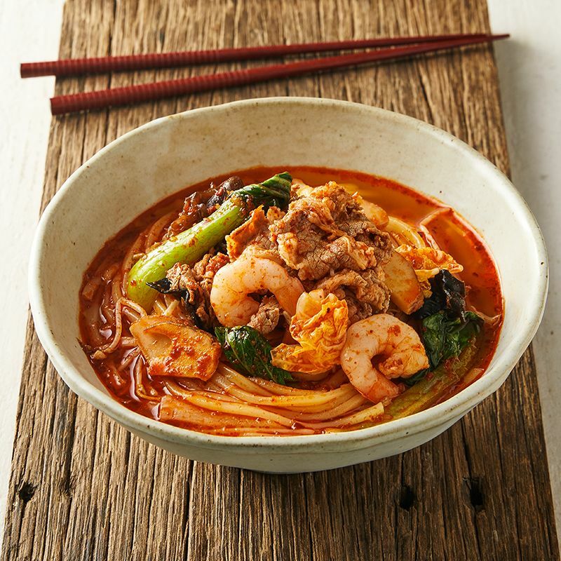 우삼겹 짬뽕