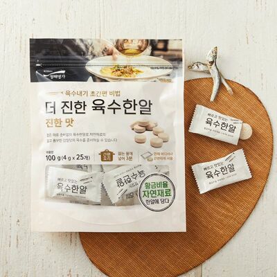 더 진한 육수 한 알(진한 맛) 100g