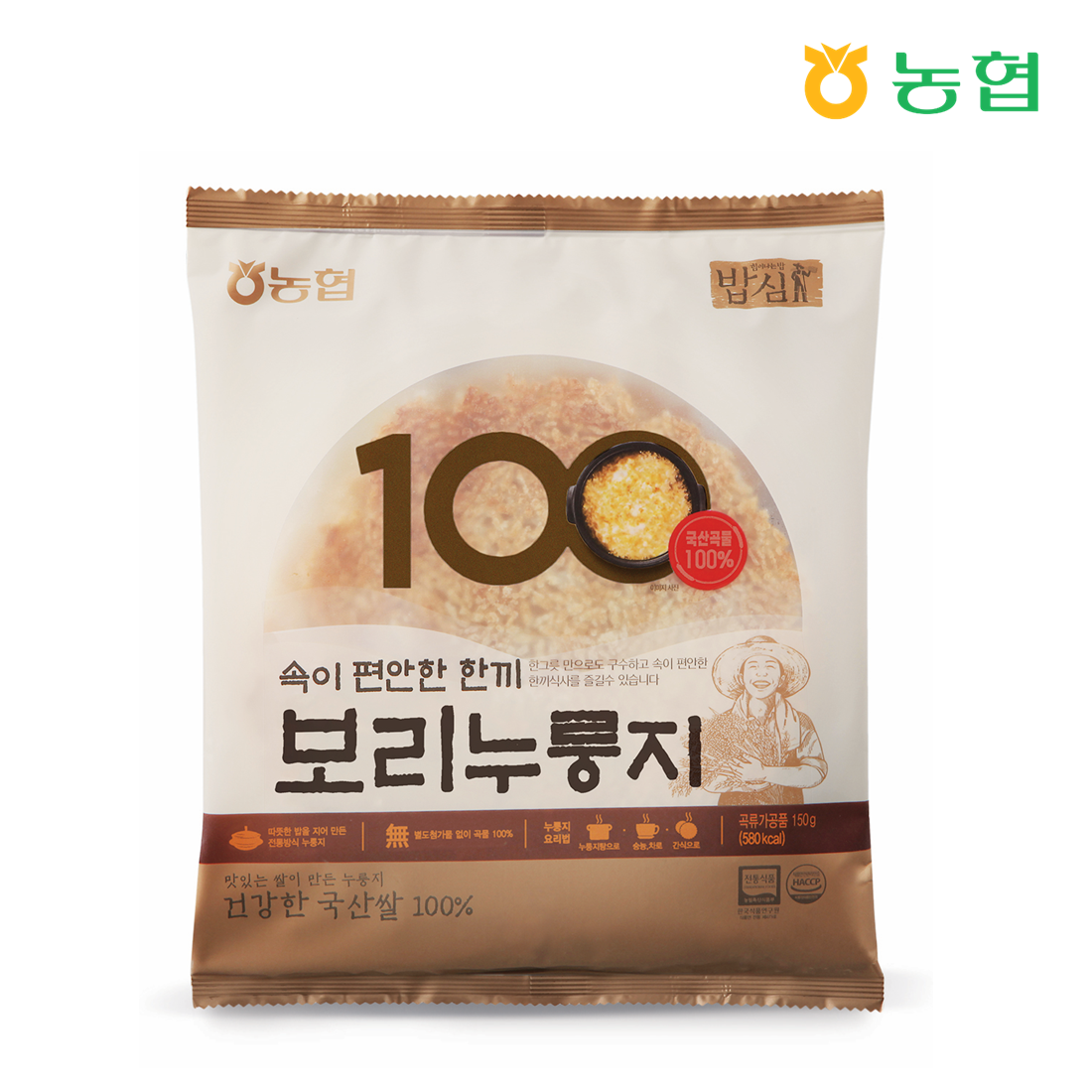 [농협] 밥심 보리누룽지 150g