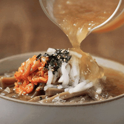 동치미 도토리냉묵사발 566g