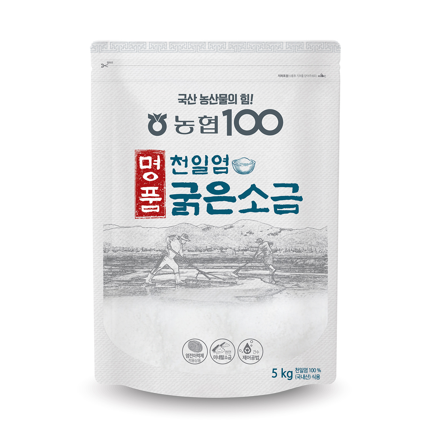 [농협] 아름찬 명품천일염 굵은소금 5kg