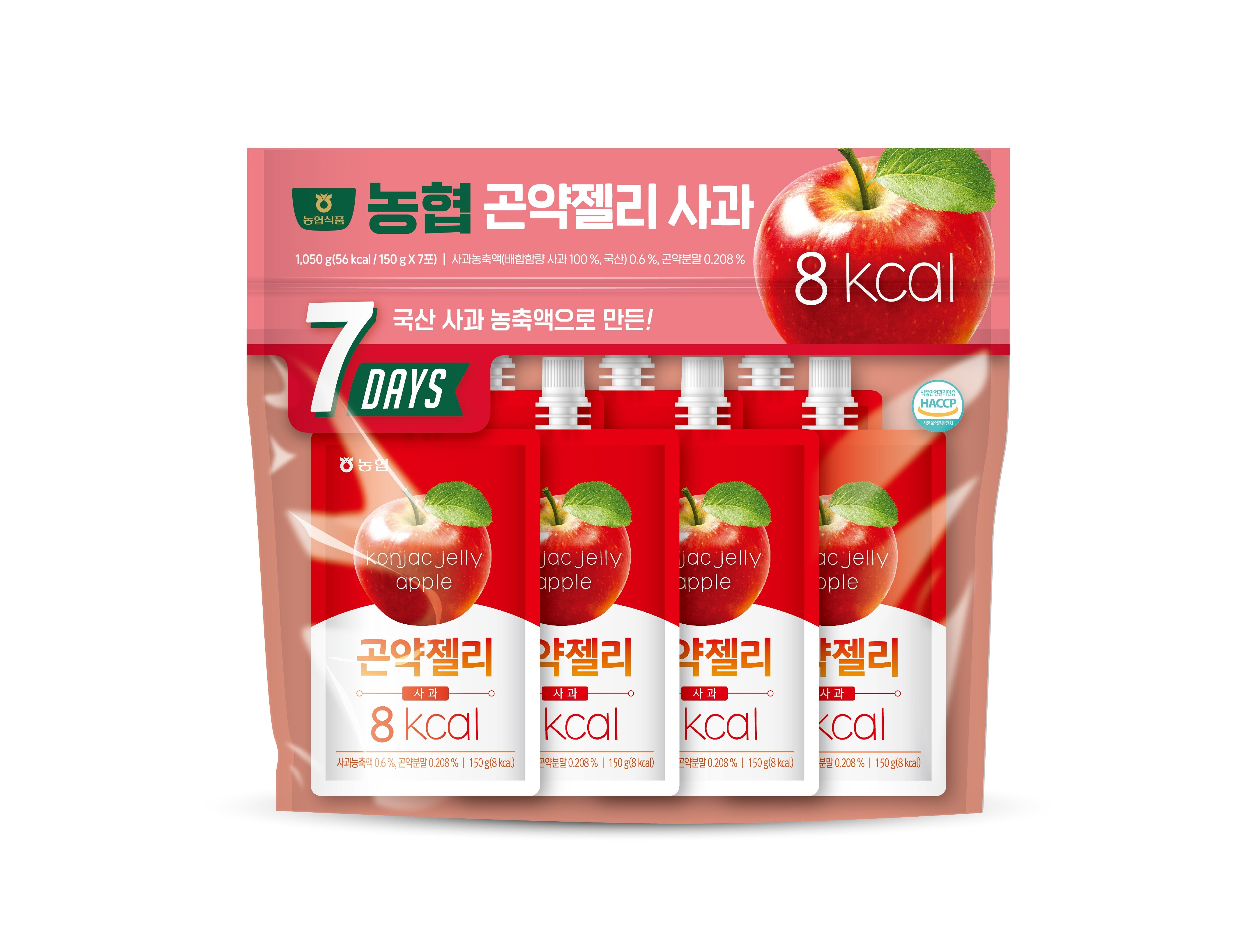 [농협] 곤약젤리 사과 150g*7