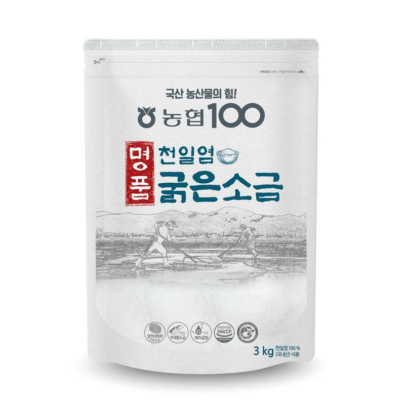 [농협] 아름찬 명품천일염 굵은소금 3kg