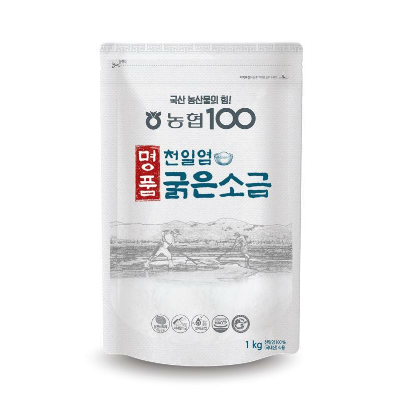 [농협] 아름찬 명품천일염 굵은소금 1kg