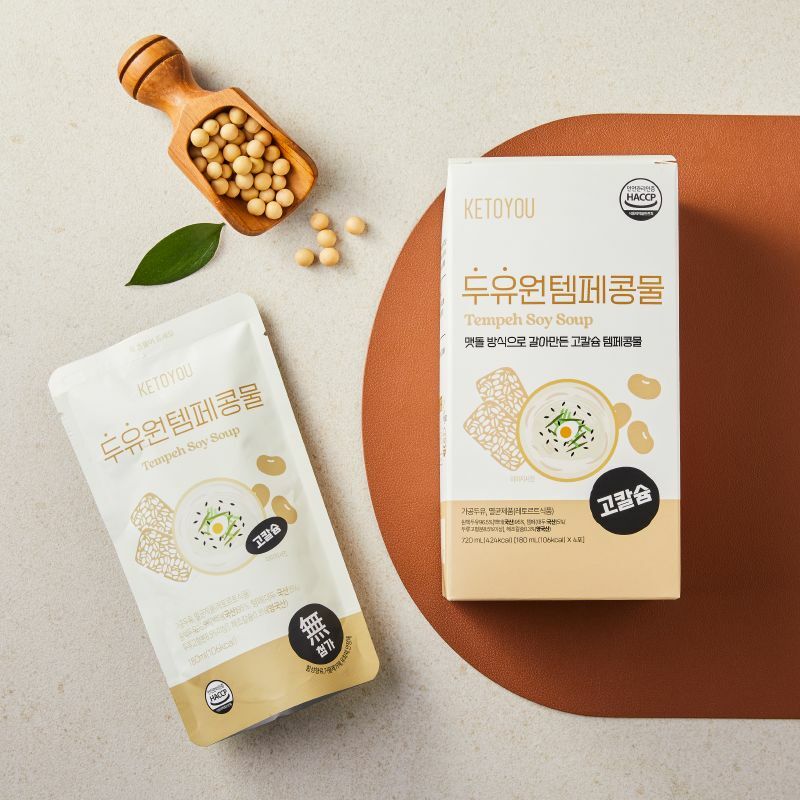 [키토유] 두유원템페 콩물(180ml*4입)