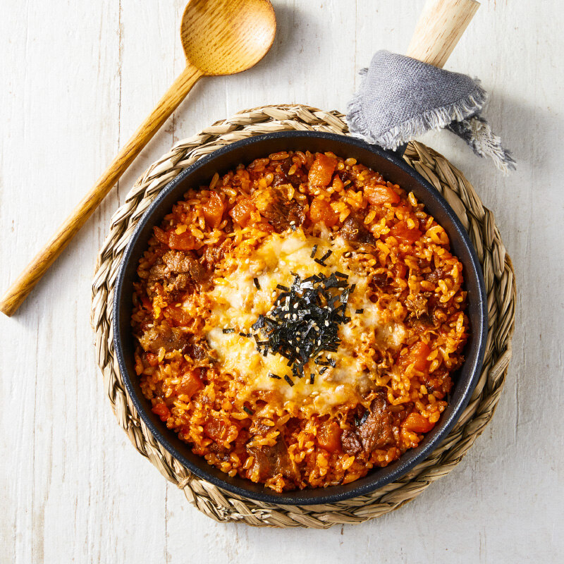 [1Table] 차돌 깍두기 치즈볶음밥 272g