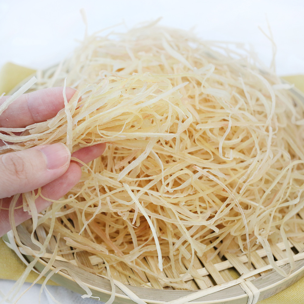 [신통씨푸드] 국내가공 오징어실채/1kg
