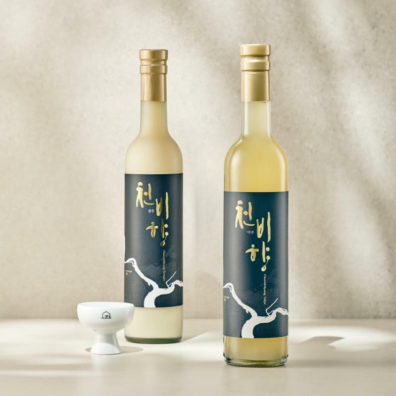 [좋은술]천비향 탁약주선물세트 (생주12도+약주15도)