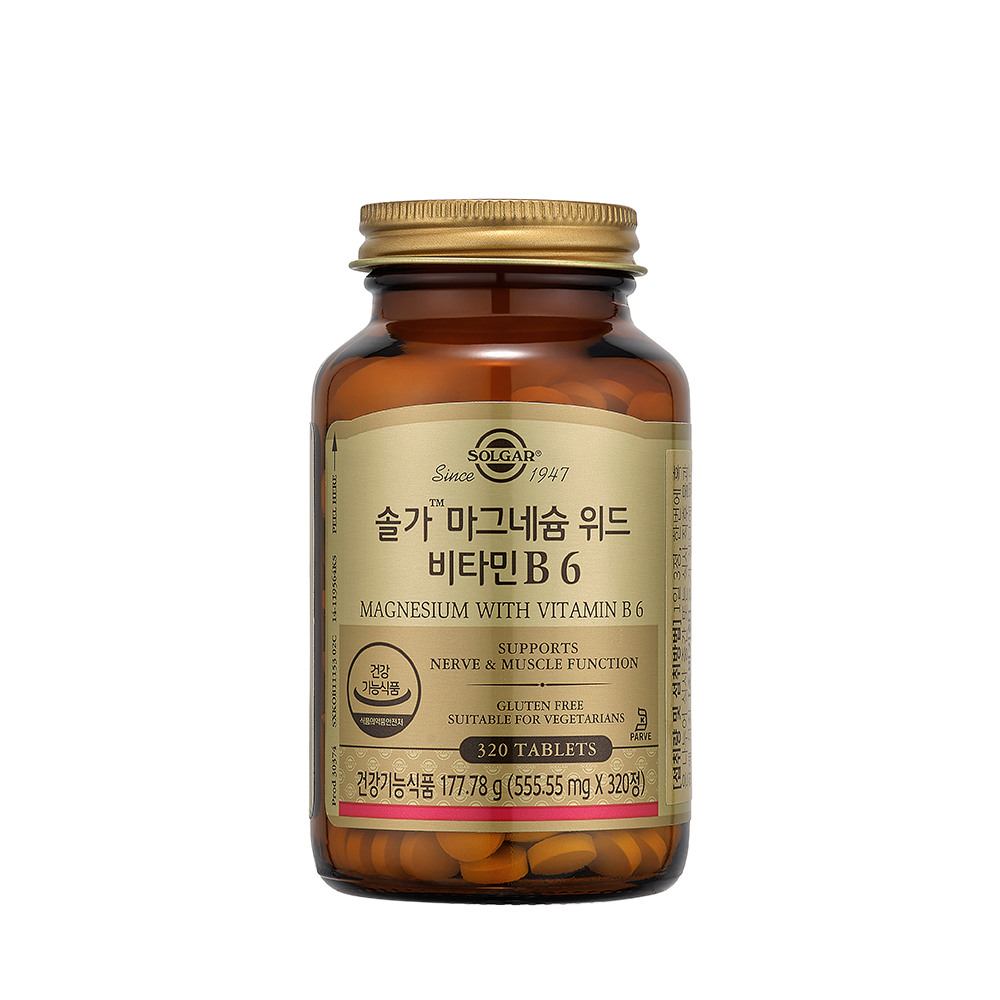 솔가 마그네슘 위드 비타민 B6 320정