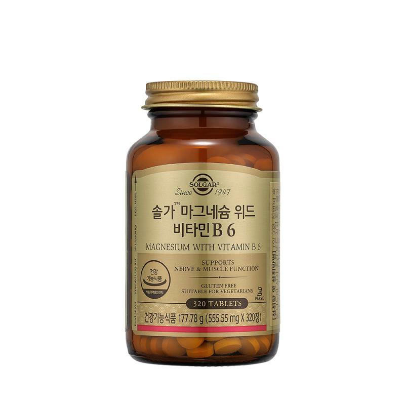 솔가 마그네슘 위드 비타민 B6 320정