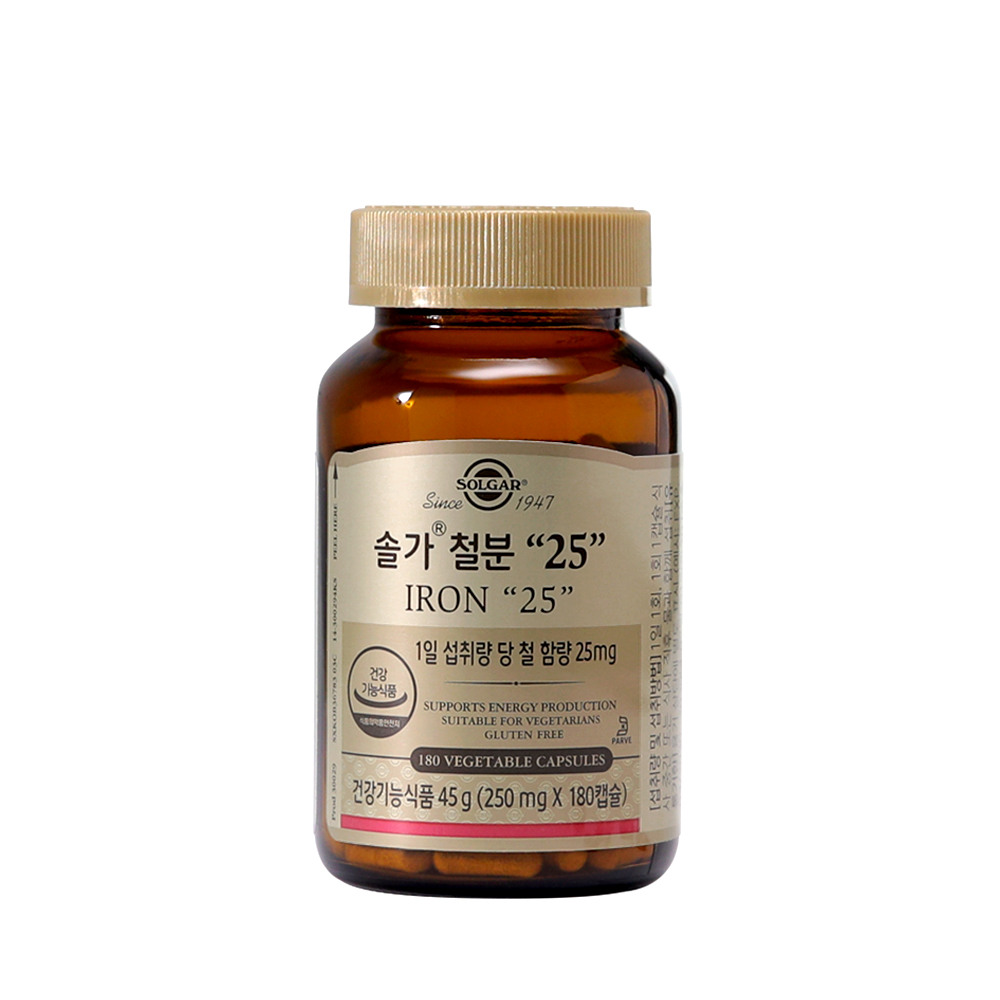 솔가 철분제 25 180캡슐