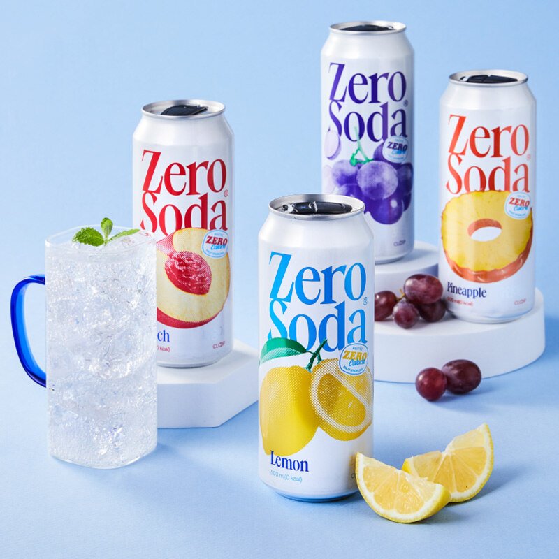 [클룹] 제로소다 4종 500ml