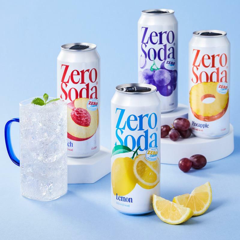 제로소다 4종 500ml :: 건강을 쉽게, 그리팅