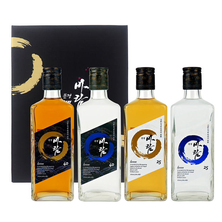 오미나라 문경바람 선물세트 (375ml 2병)