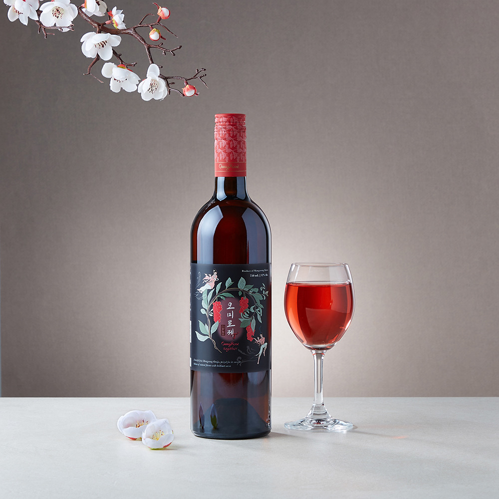 오미자와인 오미로제 together 750ml