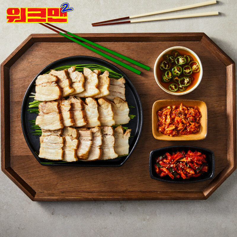 [워크맨] 통삼겹 수육&찍먹소스 580g