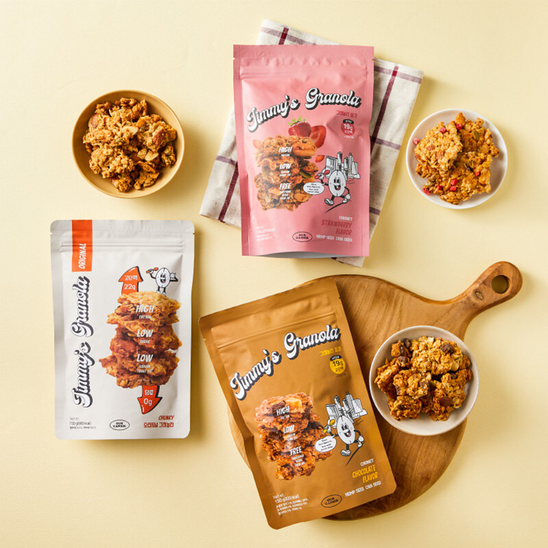 지미스 그래놀라 3종 150g