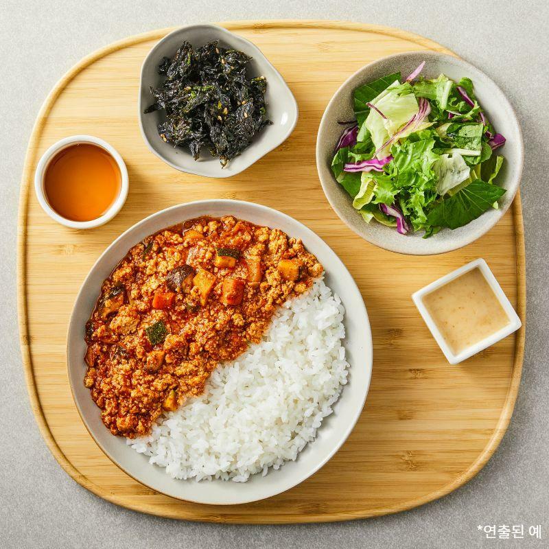 매콤순두부덮밥 세트