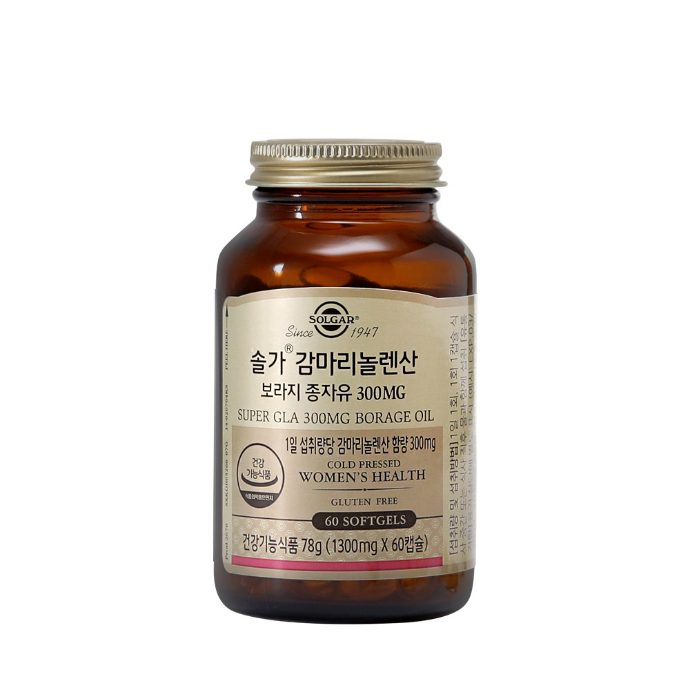 솔가 감마리놀렌산 보라지종자유 300MG