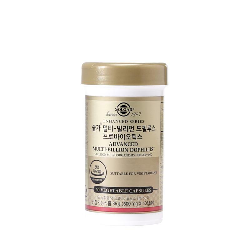 솔가 멀티-빌리언 도필루스 프로바이오틱스 60캡슐