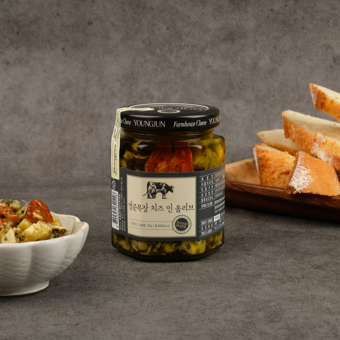 [영준목장] 수제치즈 인 올리브오일 (마리네이드치즈) 150g