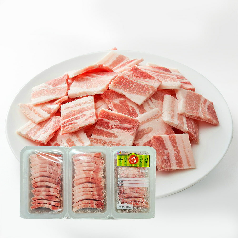 목우촌 옛날 돼지고기 삼겹살 600g(냉동)