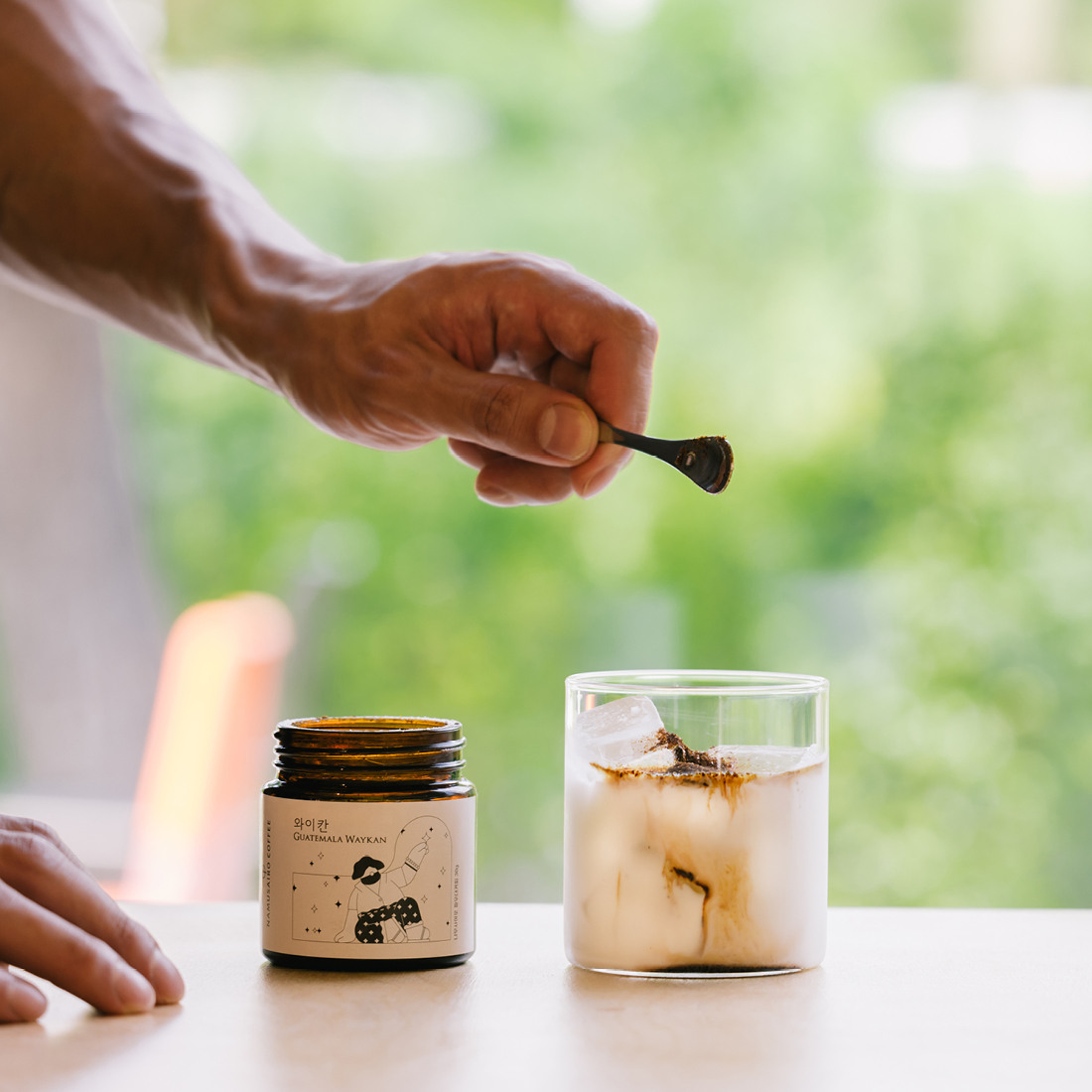 [나무사이로] 크래프트 커피 파우더 와이칸 (30g)