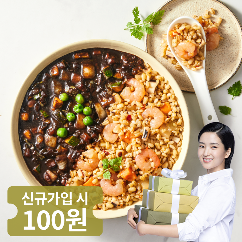 [칼로리] 해산물 짜장볶음밥 240g