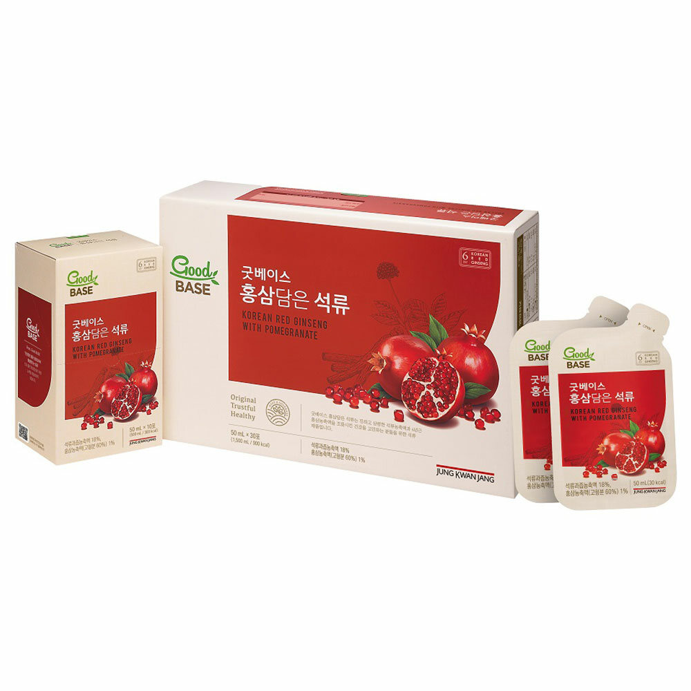 [정관장 공식] 굿베이스 홍삼담은 석류 50ml x 30포