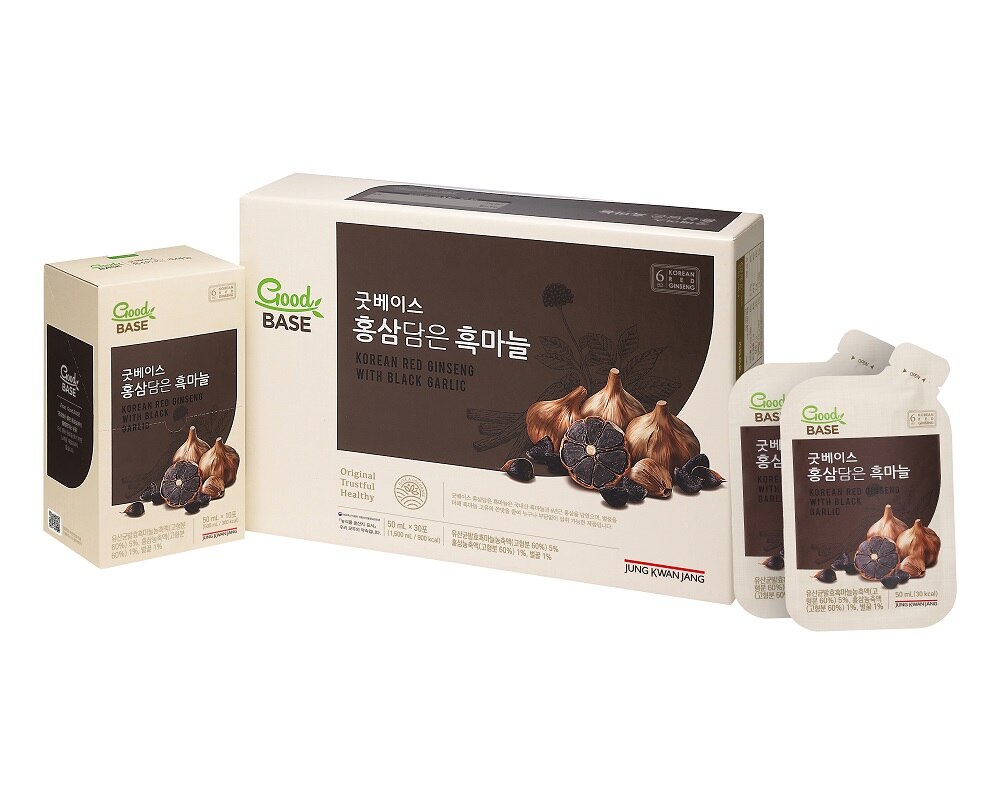[정관장 공식] 굿베이스 홍삼담은 흑마늘 50ml x 30포