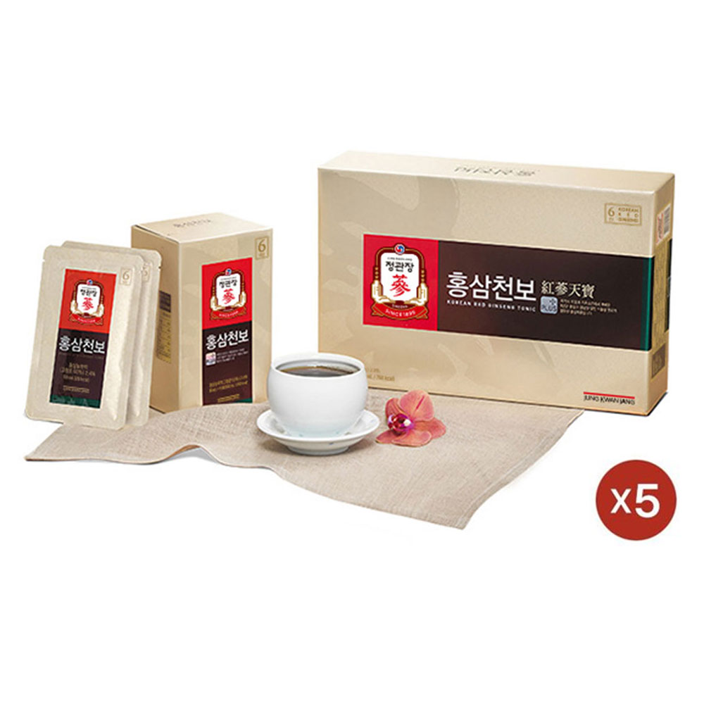 [정관장 공식] 홍삼천보 50ml x 30포 5박스 (75일분)