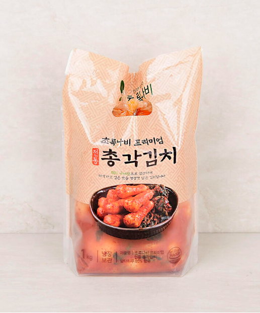 [초록나비] 전통 총각김치