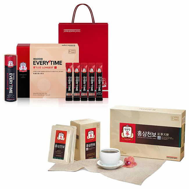[정관장] 홍삼천보 50ml x 30포 + 홍삼정 에브리타임 롱기스트 10ml x 20포