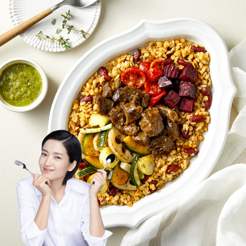 [태리 Pick] 바질 페스토 스테이크 웜볼 440g