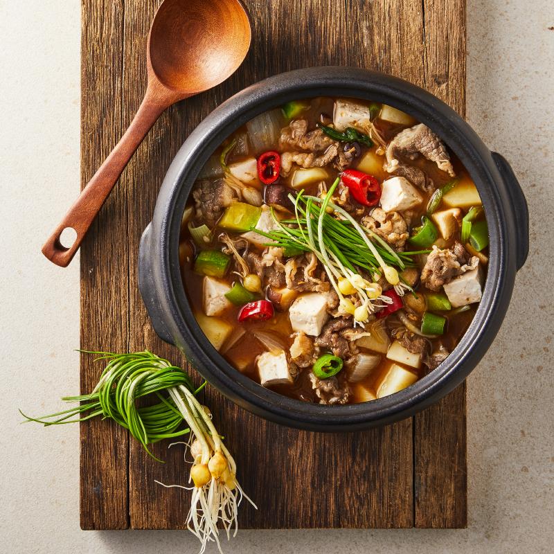 NEW 달래 넣은 소고기 된장찌개 600g