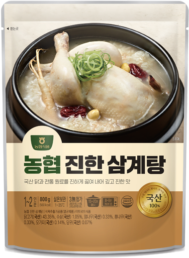 [농협] 진한 삼계탕 800g