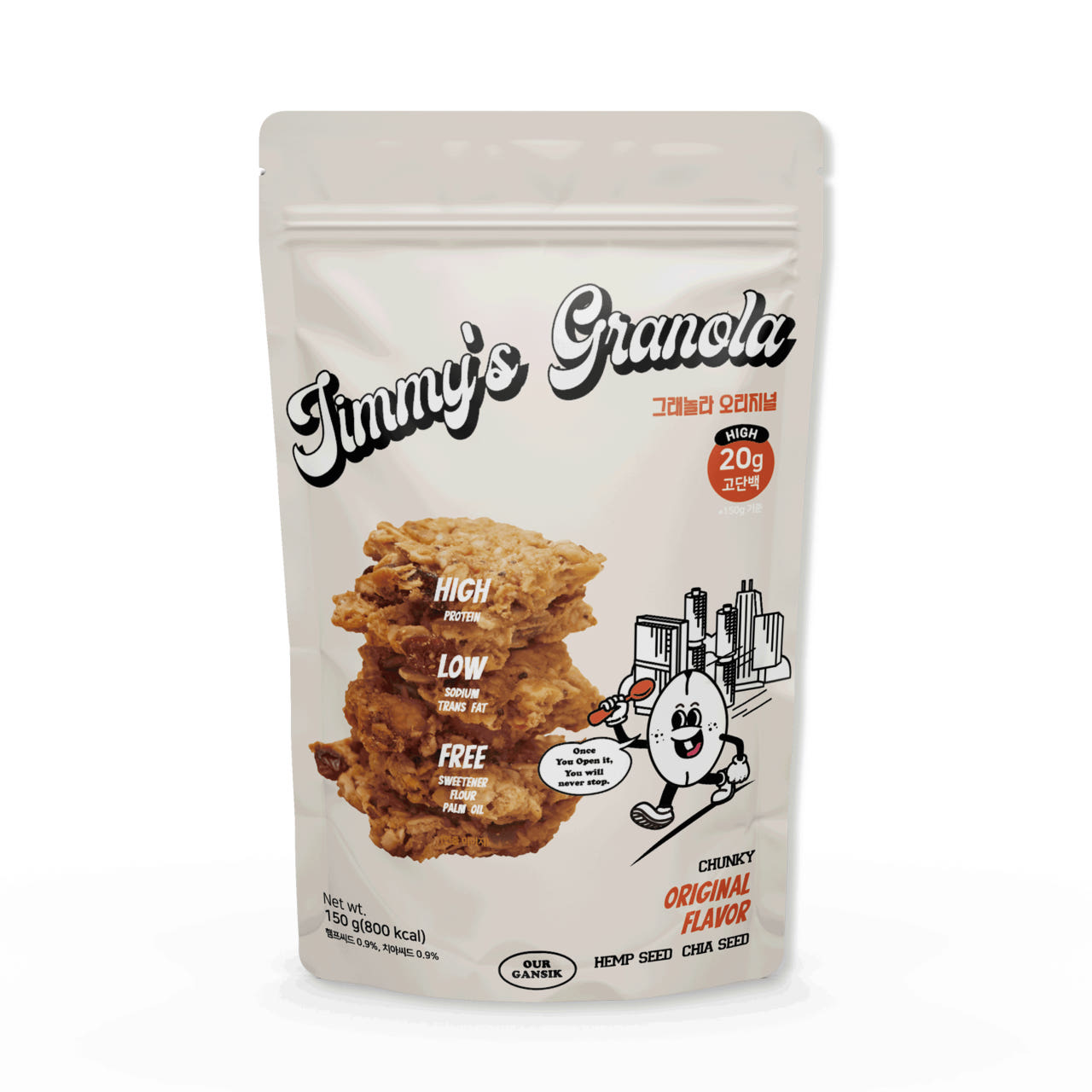 지미스그래놀라 오리지널 150g