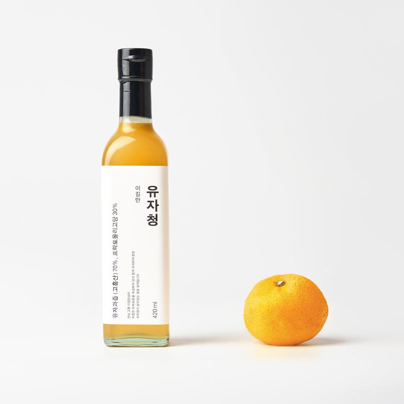[명인명촌] 이길만 유자청 420ml