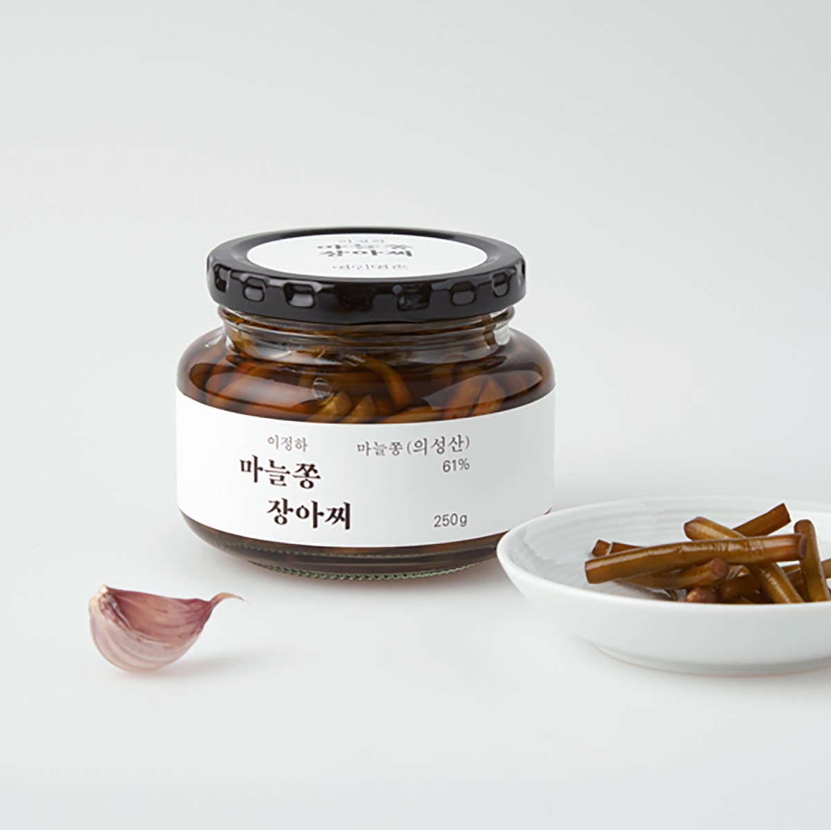 [명인명촌] 이정하 마늘쫑 장아찌 250g