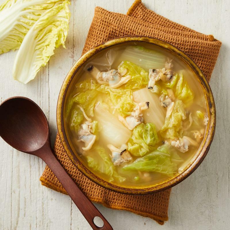 바지락살 배추 된장국 550g