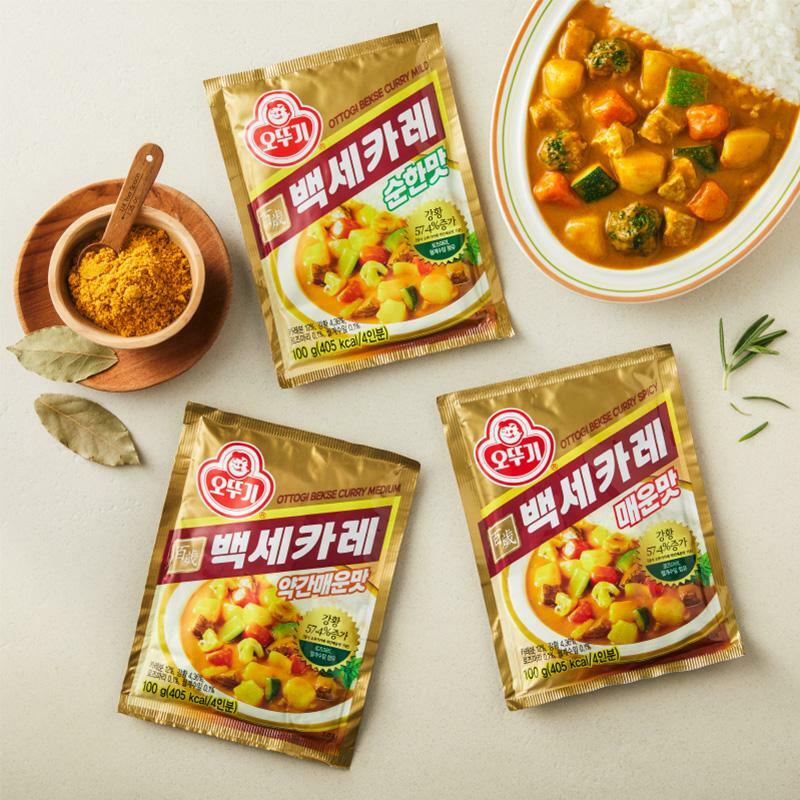 [오뚜기] 백세카레 100g 3종(분말)