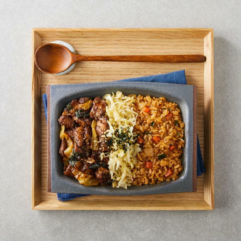 [저당플랜] 블랙 닭갈비&들기름 볶음밥 275g