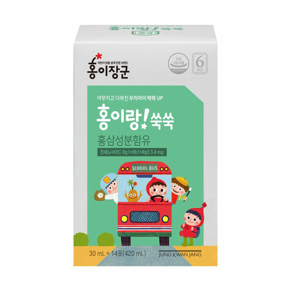 홍이랑 쑥쑥 30ml x 28포 (7-9세) :: 건강을 쉽게, 그리팅
