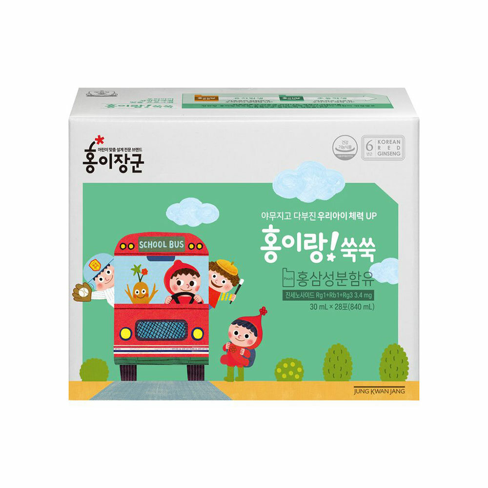 홍이랑 쑥쑥 30ml x 28포 (7-9세) :: 건강을 쉽게, 그리팅