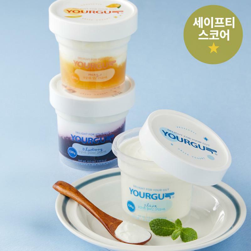 [유얼거트] 그릭요거트 3종 130g