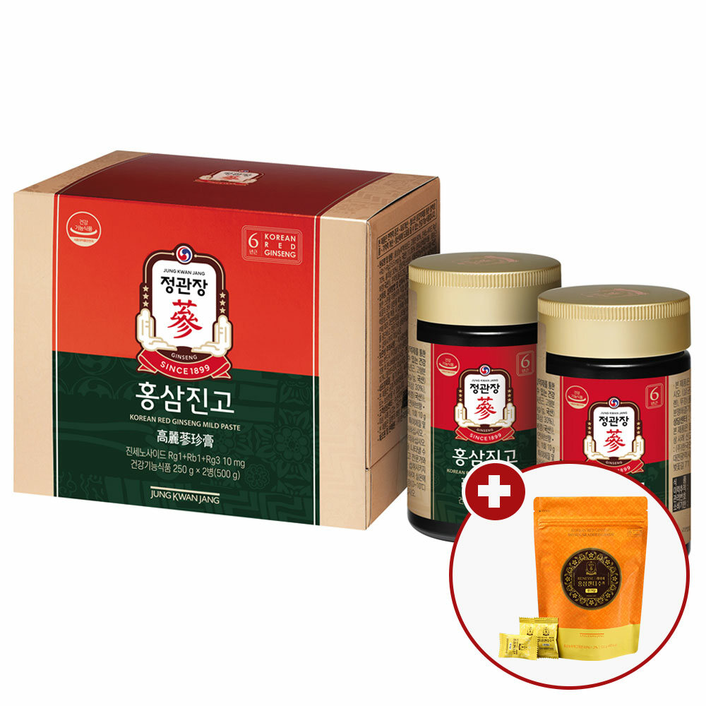 [홍삼캔디 증정] 정관장 홍삼진고 250g x 2병 (25일분)